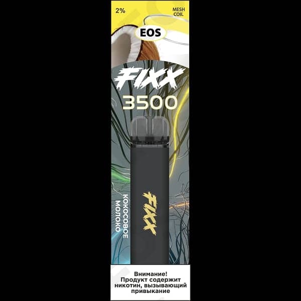 Fixx Disposable Vape 3500 Puffs – Long-Lasting, Smooth Flavor, Compact 1