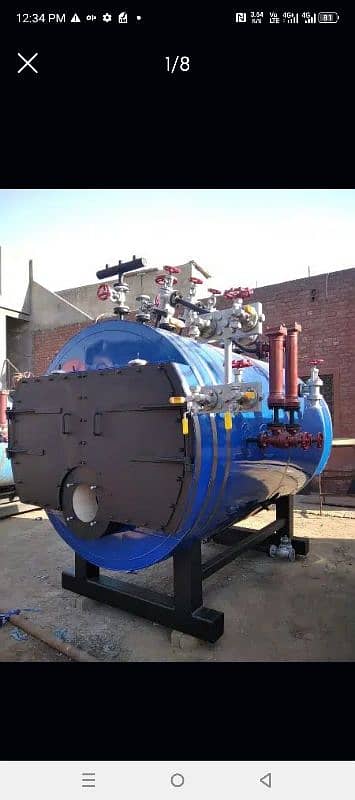 Steam Boiler. Steam Generator Hot Water Boiler 0