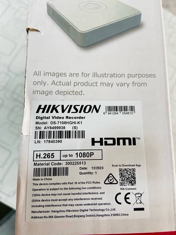 Hikvision Cctv camers and DVR available New models 1
