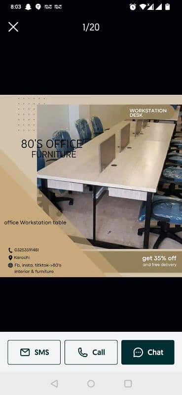 new office table, workstation, cubical, executive & conference table, 0