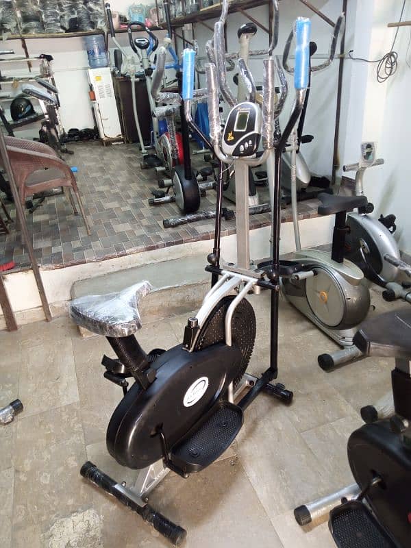 Exercise ( Elliptical cross trainer) cycle 1