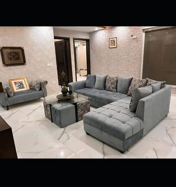 luxury Corner L shaped sofa's 0