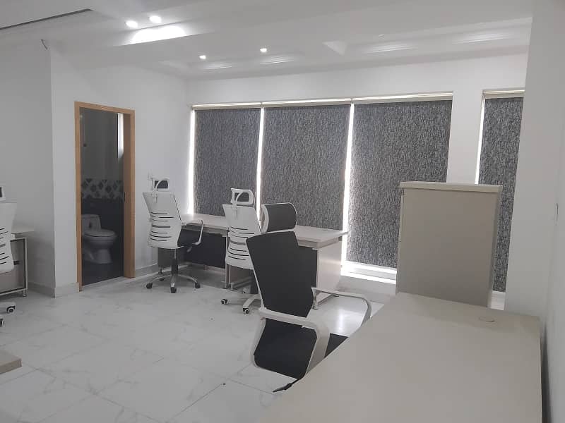 FURNISHED OFFICE AVAILABLE FOR RANT IN BAHRIA ORCHAD 2