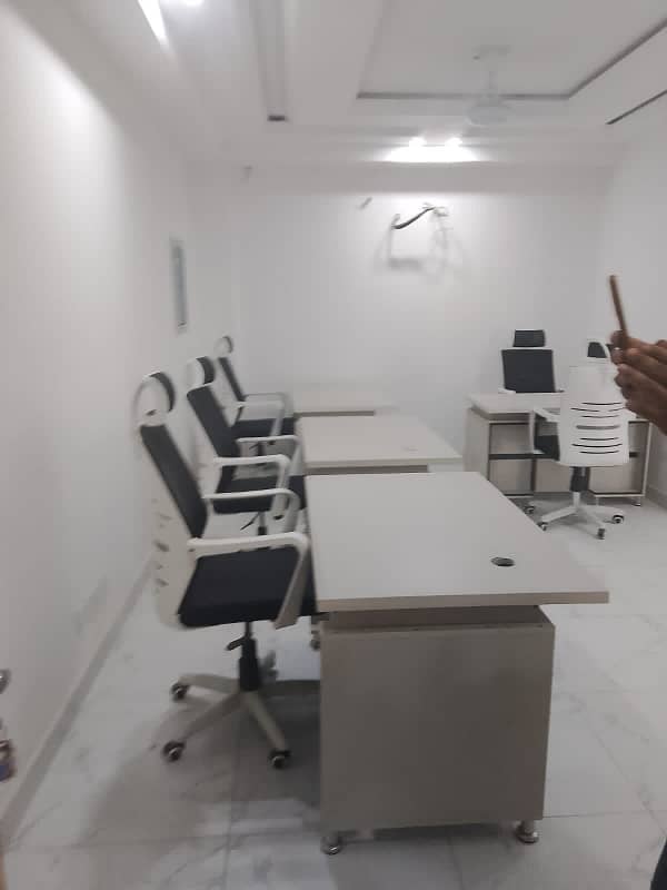 FURNISHED OFFICE AVAILABLE FOR RANT IN BAHRIA ORCHAD 7