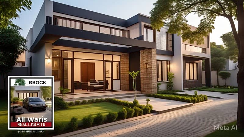 1 KANAL FULL HOUSE FOR RENT E BLOCK 5 BEDROOM A spacious and well-maintained 1 Kanal full house is available for rent in E Block, 0