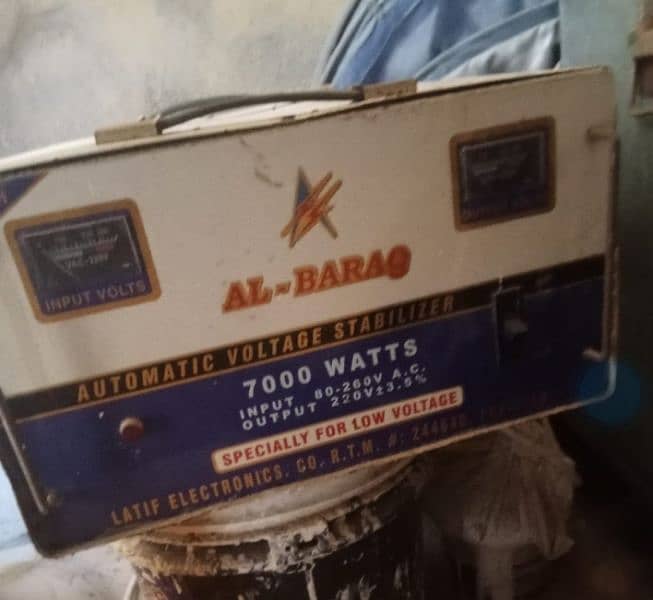 stabilizer 7000w 0