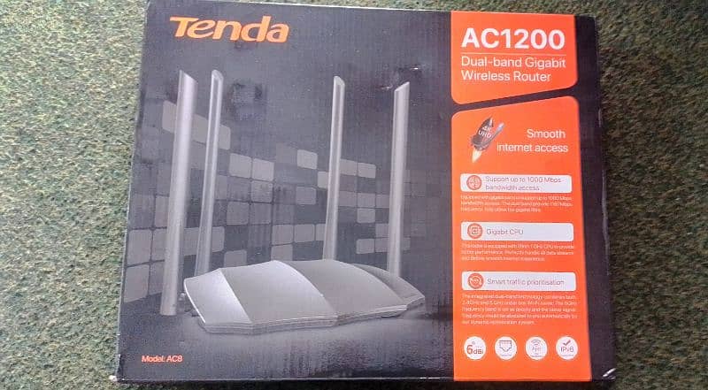 Tenda Ac08 Smart Dual Band Router available for sale 0