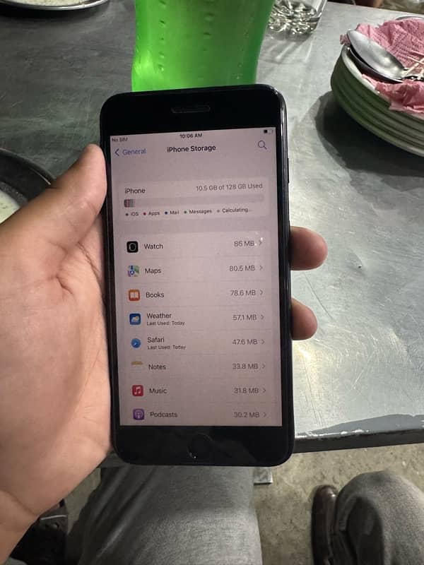 iPhone 7 Plus non pta ufone sim working 128 water pack 1