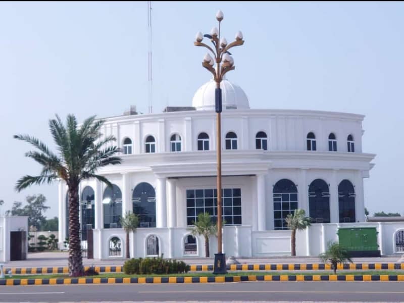 20 Marla Residencial plot available for sale in miracle city block New Plan 1
