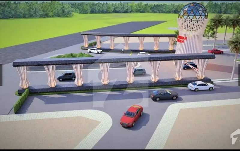10 Marla Residencial plot available for sale in miracle city block New Plan 2
