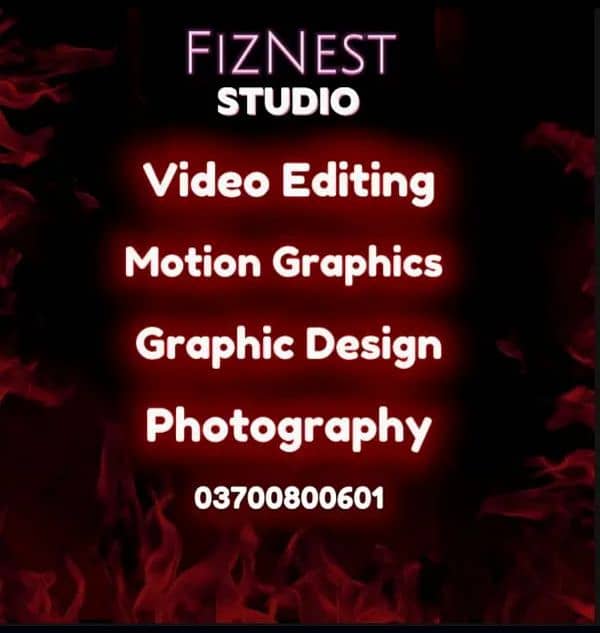 Professional Video Editing, Graphic Design Service 0