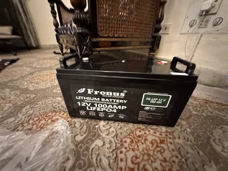 Lithium battery Fronus 12V 100AH 5