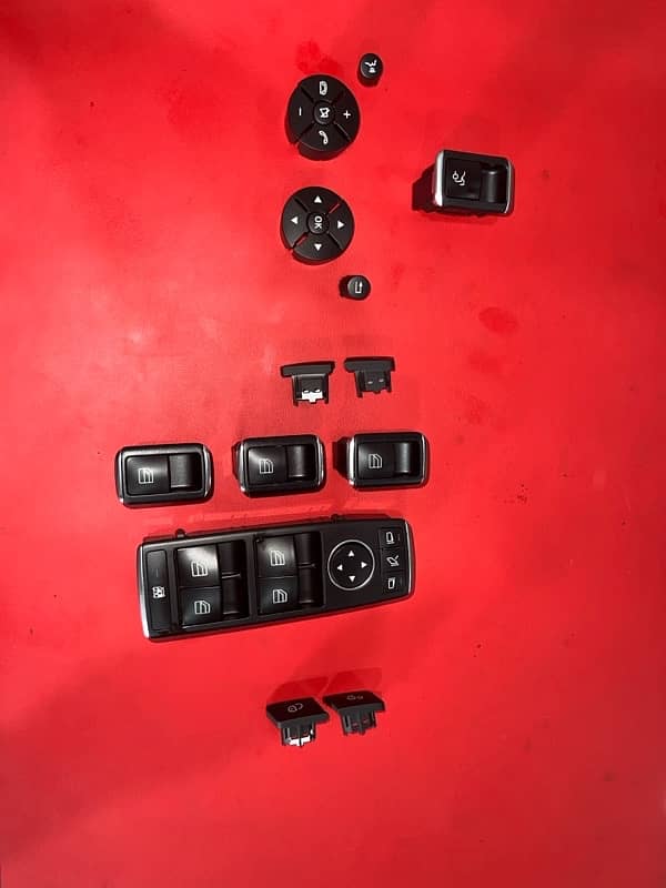 MERCEDES W204/212 door master switch and buttons 7