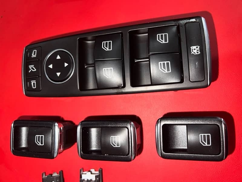 MERCEDES W204/212 door master switch and buttons 8