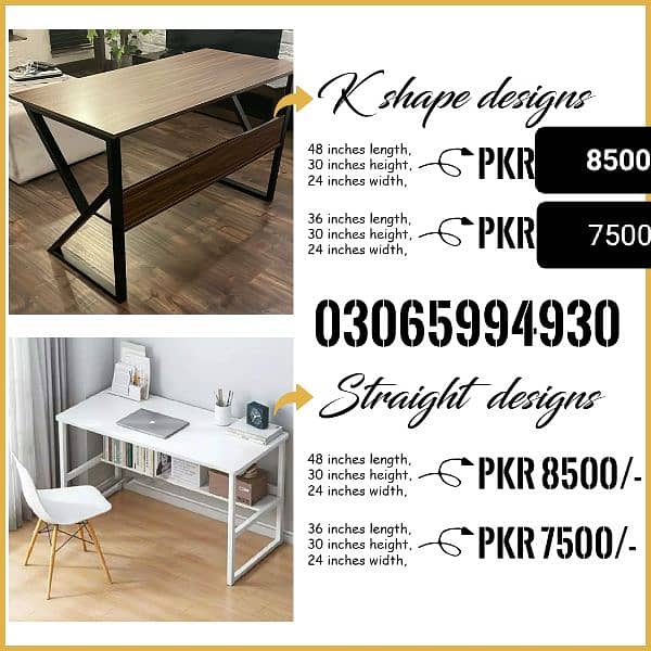 study desk table gaming desk table computer table office workstation 1