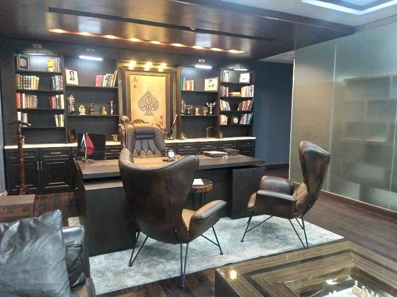 8 MARLA FULL LUXURY OFFICE FULLY RENOVATE WITH BIGGEST ELEVATOR INSTALLED FOR RENT IN DHA PHASE-5 2