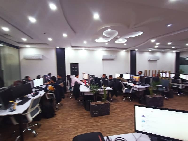 8 MARLA FULL LUXURY OFFICE FULLY RENOVATE WITH BIGGEST ELEVATOR INSTALLED FOR RENT IN DHA PHASE-5 4