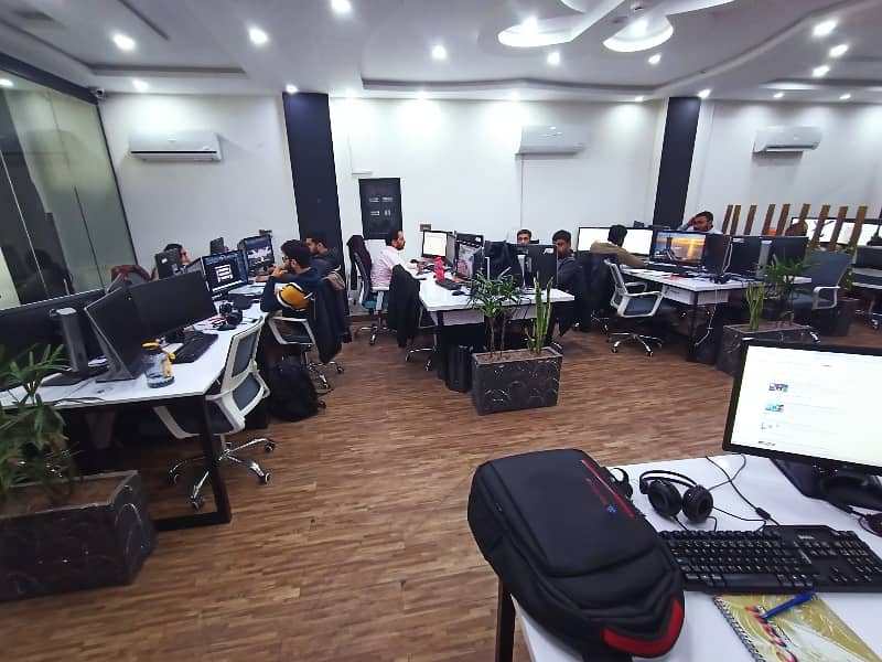 8 MARLA FULL LUXURY OFFICE FULLY RENOVATE WITH BIGGEST ELEVATOR INSTALLED FOR RENT IN DHA PHASE-5 5