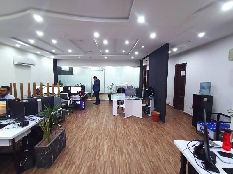 8 MARLA FULL LUXURY OFFICE FULLY RENOVATE WITH BIGGEST ELEVATOR INSTALLED FOR RENT IN DHA PHASE-5 6