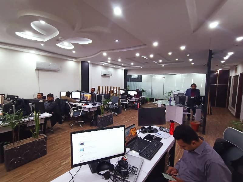 8 MARLA FULL LUXURY OFFICE FULLY RENOVATE WITH BIGGEST ELEVATOR INSTALLED FOR RENT IN DHA PHASE-5 11