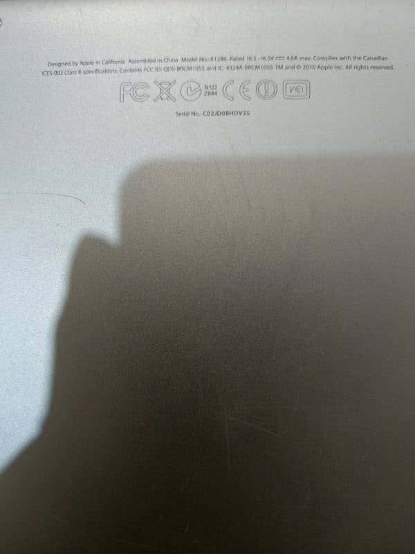 Mac book pro 2012 2