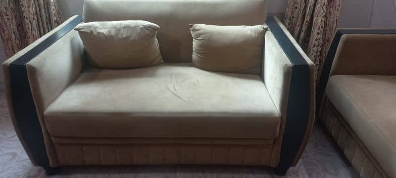 Sofa Set //6 Seater sofa //Wooden Sofa //Luxury Sofa 3+2+1 Seater Sofa 1