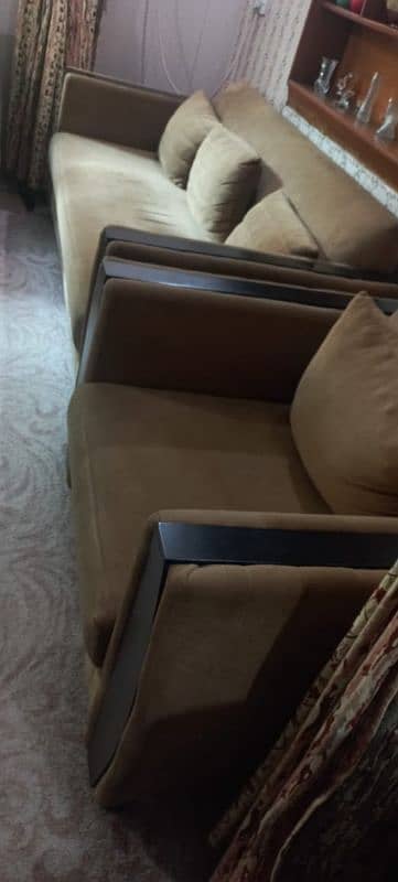 Sofa Set //6 Seater sofa //Wooden Sofa //Luxury Sofa 3+2+1 Seater Sofa 2