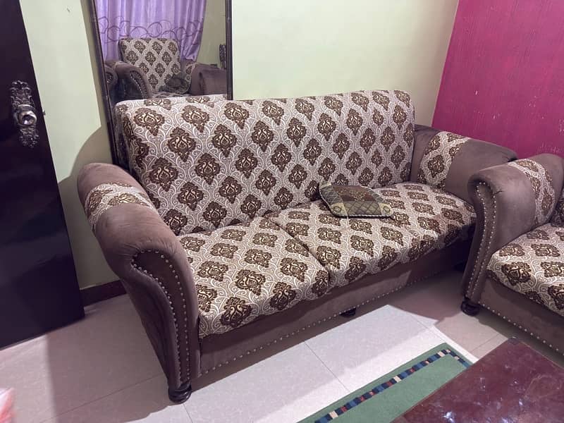 Sofa Set 7 Seater Good condition 2