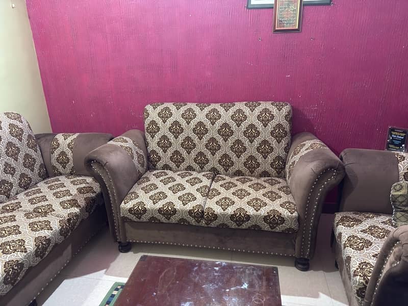 Sofa Set 7 Seater Good condition 3