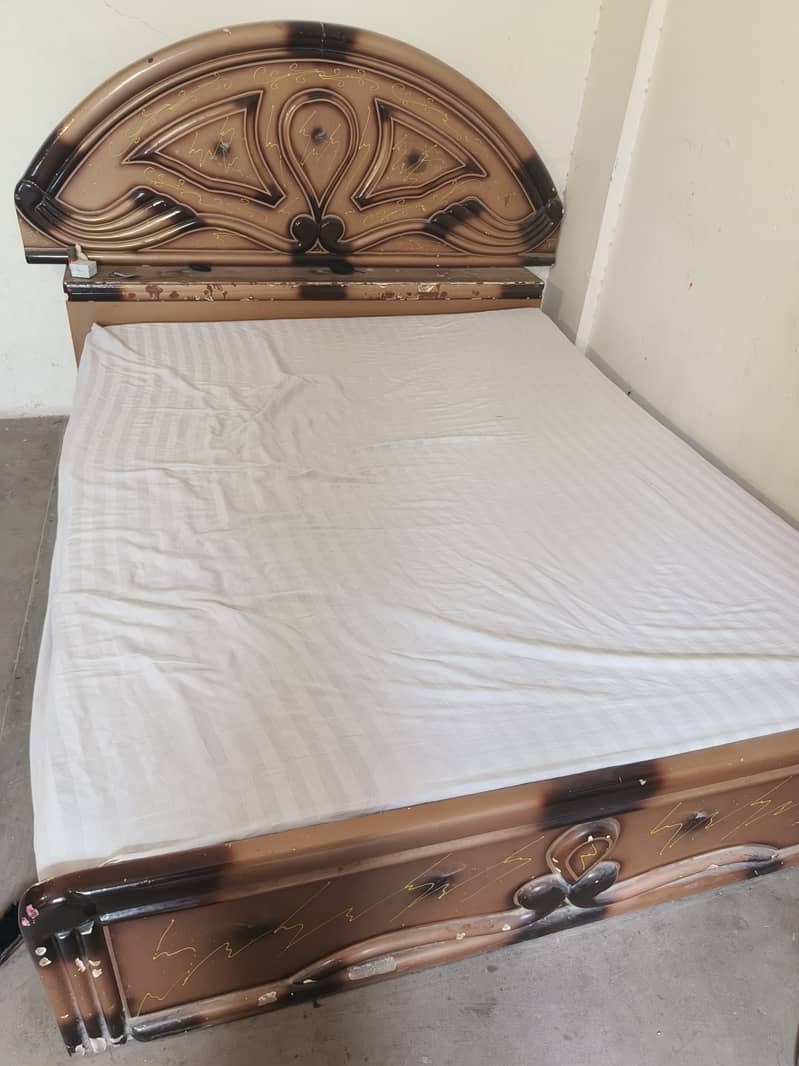 Bed set and wardrobe, dressing table, cupboard 0
