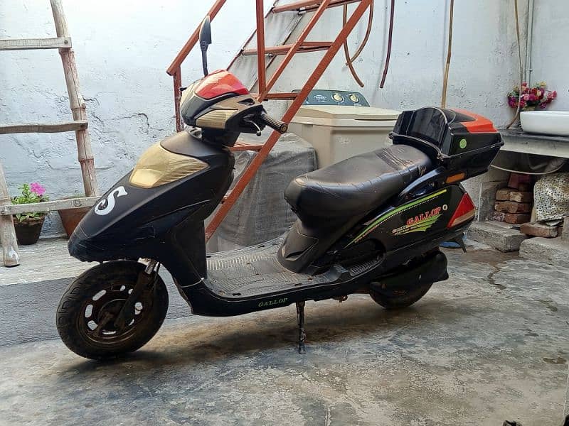 Gallop Sport And Power Scooty Chargeable Bike: 17