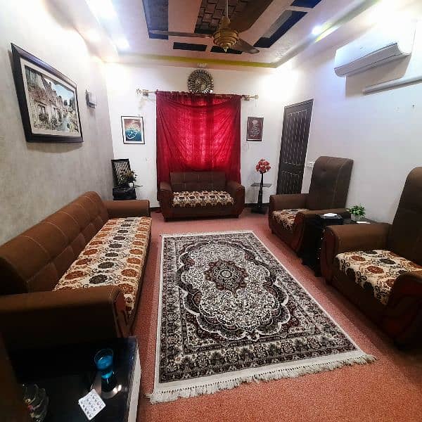 7 seater sofa set just like new 0