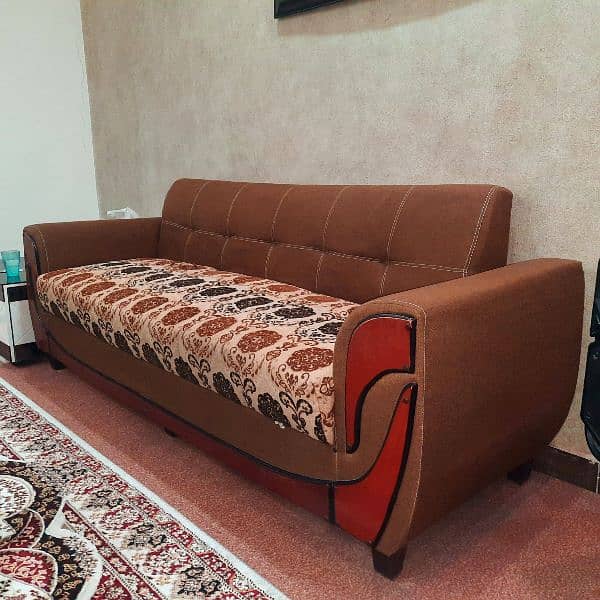 7 seater sofa set just like new 5