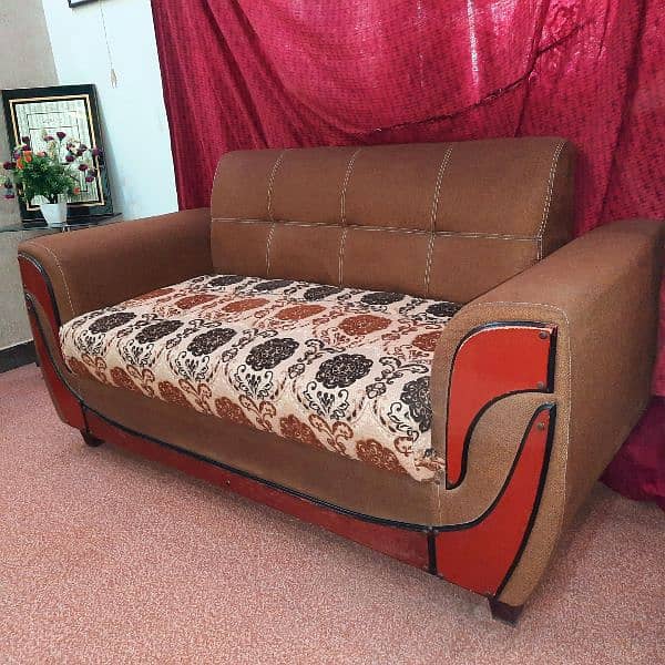 7 seater sofa set just like new 8