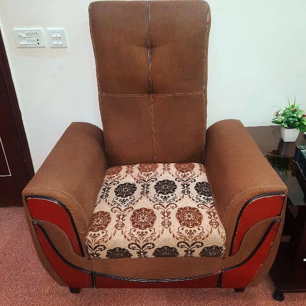 7 seater sofa set just like new 9