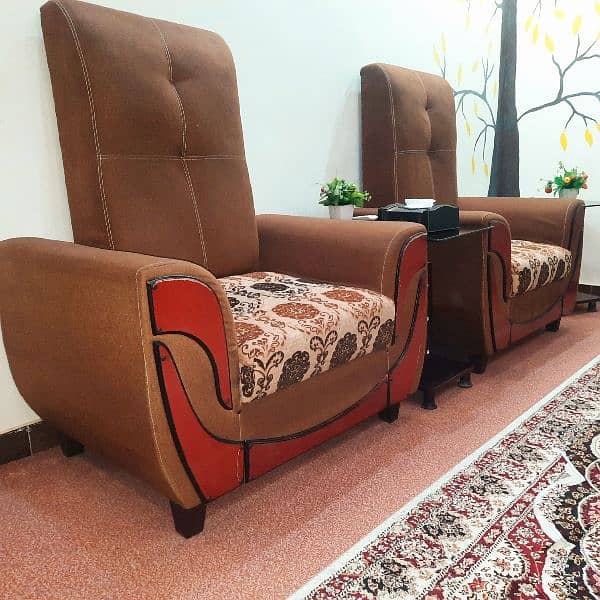 7 seater sofa set just like new 11