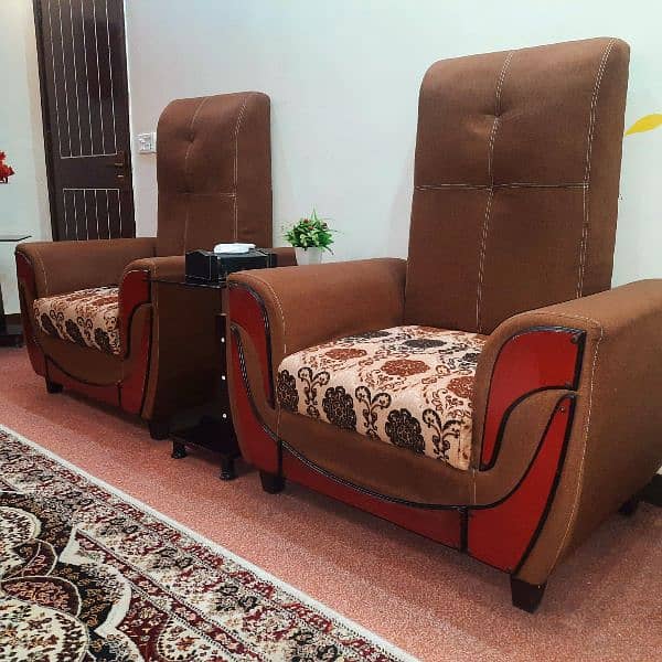 7 seater sofa set just like new 12