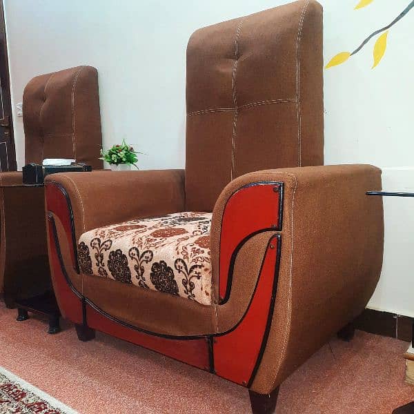 7 seater sofa set just like new 13