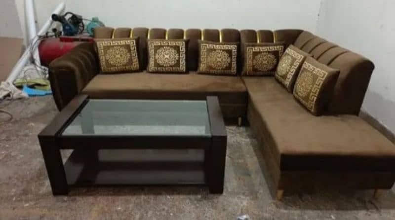 7 seater sofa. corner sofa set. poshish sofa aur mukhtalif design. 7