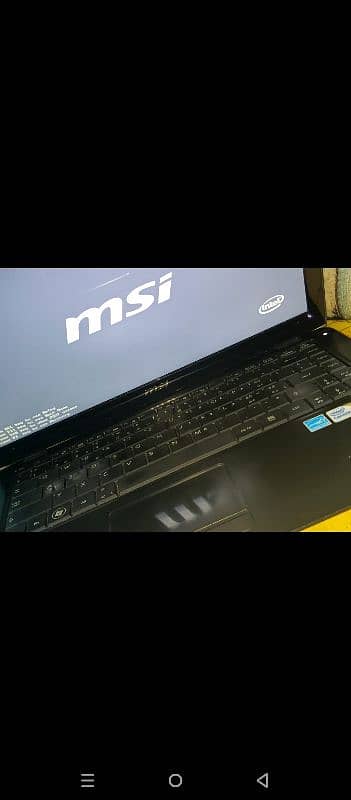 MSi laptop is in best condition 100% battery health 5