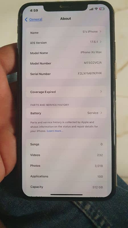 iphone xs max 8