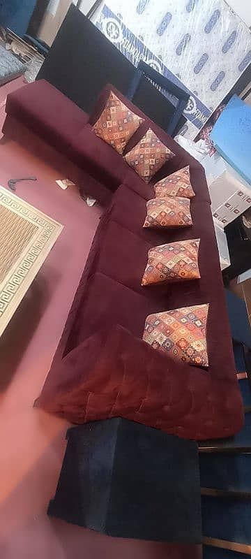 L shape Sofa set for sale in Lahore 0