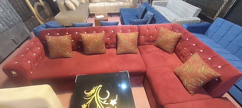 L shape Sofa set for sale in Lahore 1