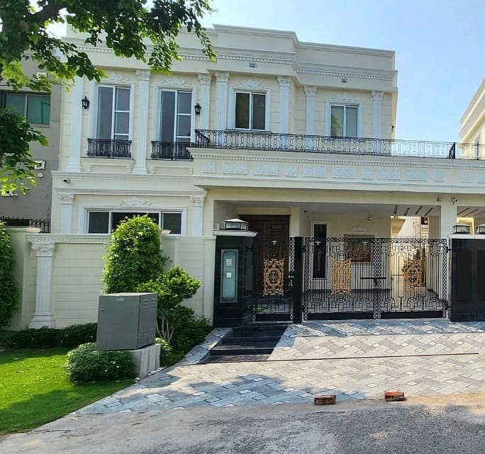 Ultra LUXURY Brand NEW 10 Marla House With Basement Available For Sale At Prime Location In DHA Phase 5 Lahore 0