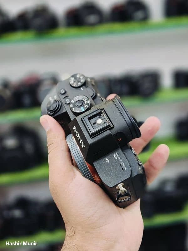 Sony a7Riii, Fullframe Mirrorless camera body 7