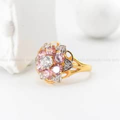 Ring | Ruby Ring | Pink Gemstone Ring | Gold Ruby Ring | Engagement