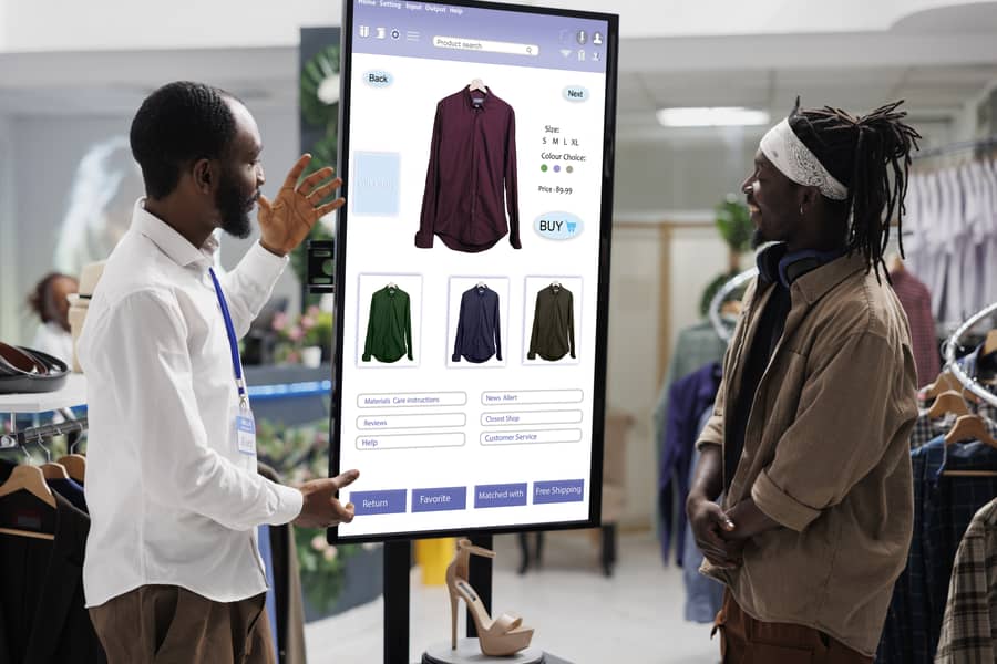 Rental Display Touch Non Touch 2