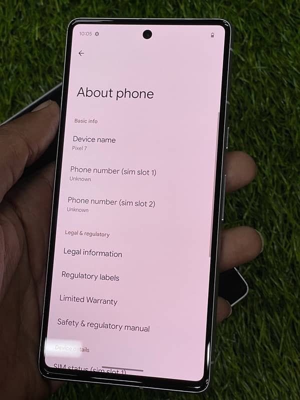 google pixel 7 5