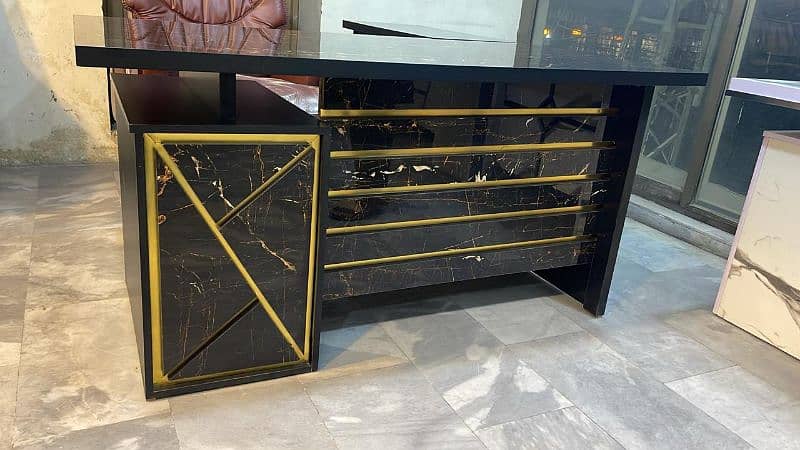 luxury office executive Table / office CEO table / workspace desk, tab 16