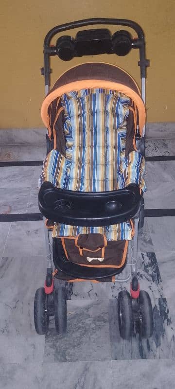 kids pram in excellent condition is for sale 2